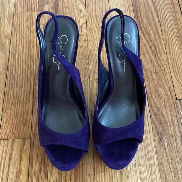 Jessica Simpson Suede Heels - Picture 3 of 4